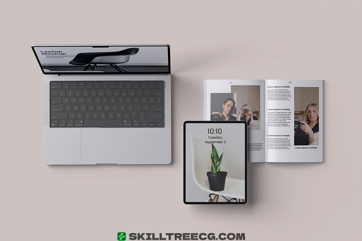 图片[6]-Device And Magazine Mockup（503624）-技能树
